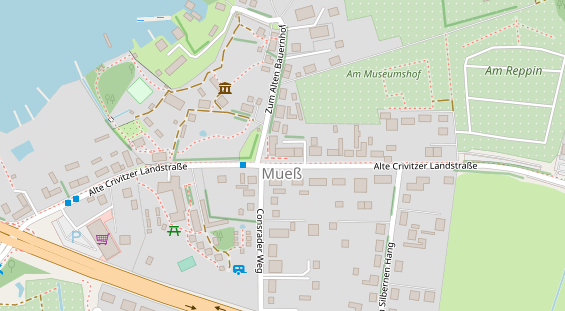 Restaurant auf Karte