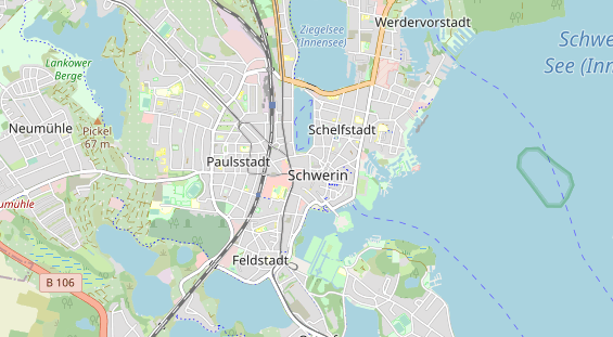 Restaurant auf Karte