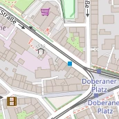 Restaurant auf Karte