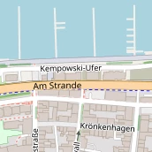 Restaurant auf Karte