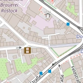 Restaurant auf Karte