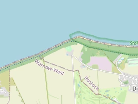 Restaurant auf Karte