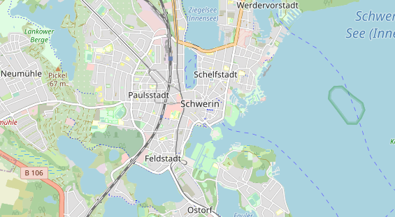 Restaurant auf Karte