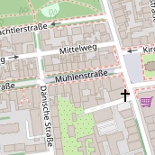 Restaurant auf Karte