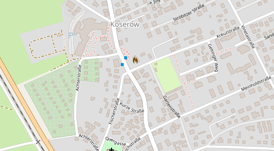 Restaurant auf Karte