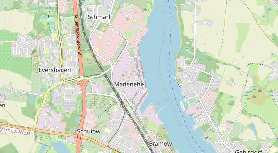 Restaurant auf Karte