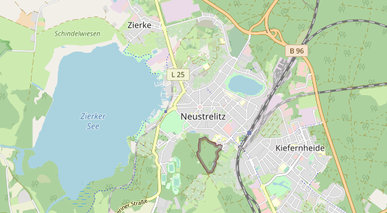 Restaurant auf Karte