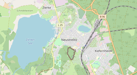 Restaurant auf Karte