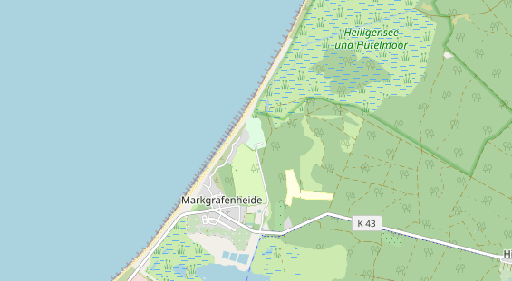 Restaurant auf Karte