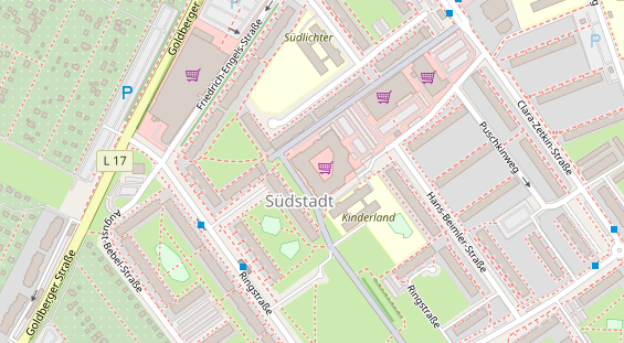 Restaurant auf Karte