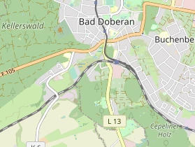 Restaurant auf Karte