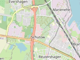 Restaurant auf Karte