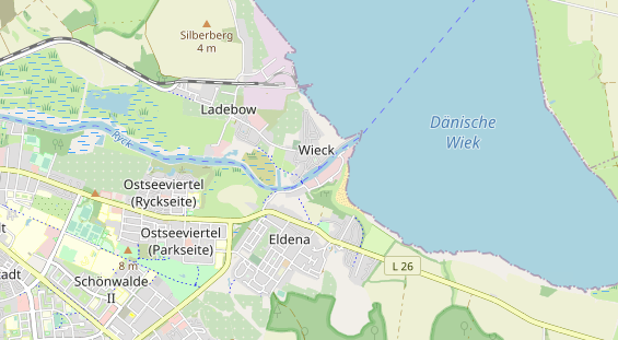 Restaurant auf Karte