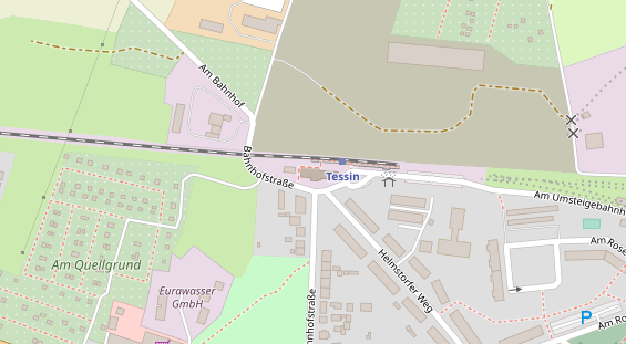 Restaurant auf Karte