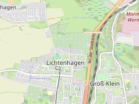 Restaurant auf Karte