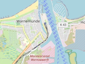 Restaurant auf Karte