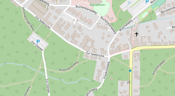 Restaurant auf Karte