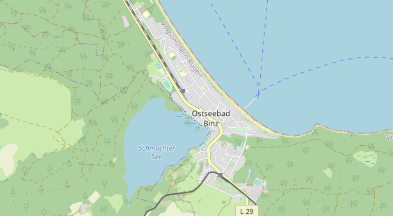 Restaurant auf Karte