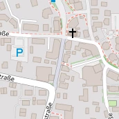 Restaurant auf Karte