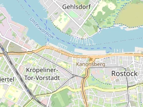 Restaurant auf Karte