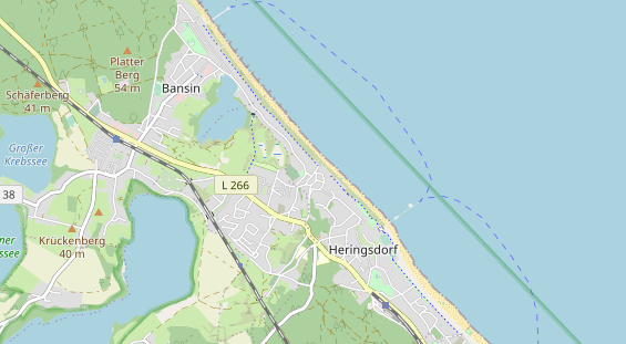 Restaurant auf Karte