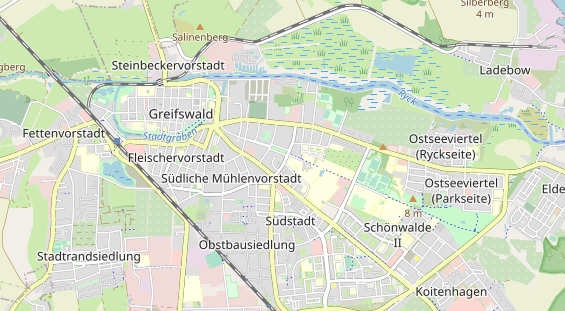 Restaurant auf Karte