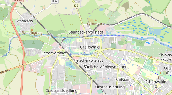 Restaurant auf Karte