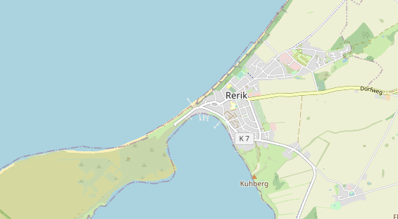 Restaurant auf Karte