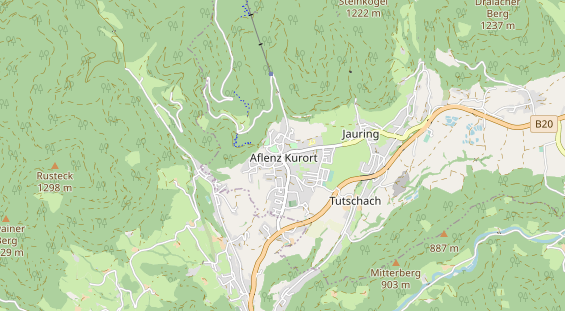 Restaurant auf Karte