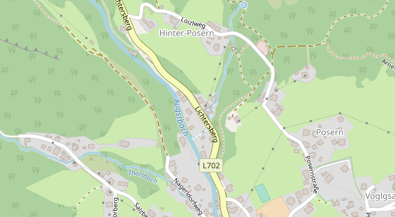 Restaurant auf Karte