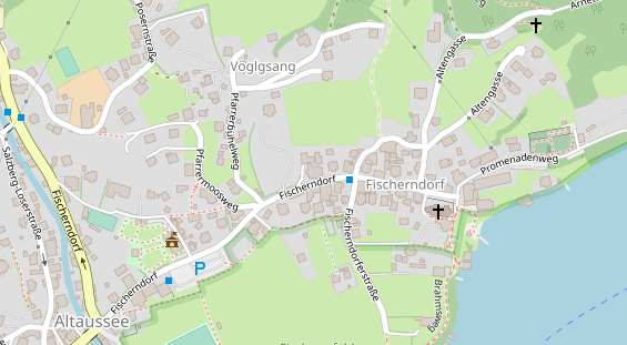 Restaurant auf Karte