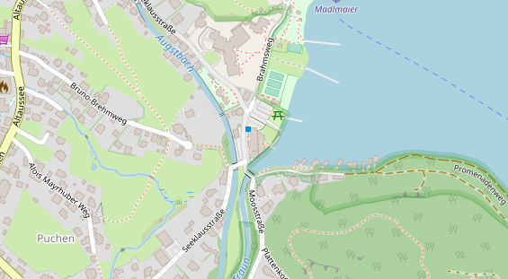 Restaurant auf Karte