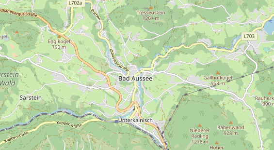 Restaurant auf Karte