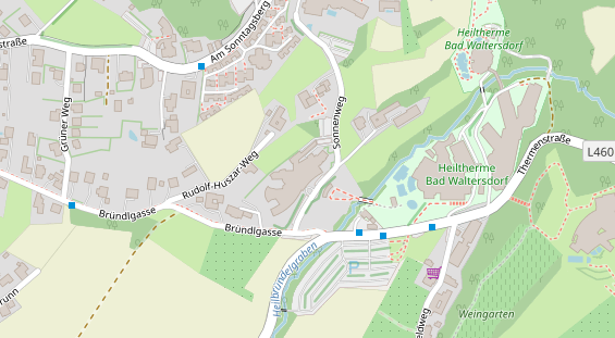 Restaurant auf Karte