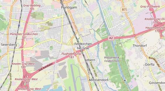 Restaurant auf Karte