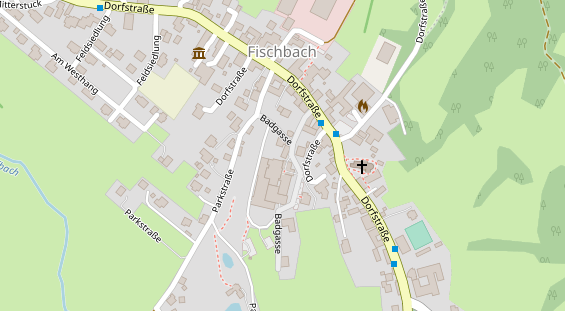 Restaurant auf Karte