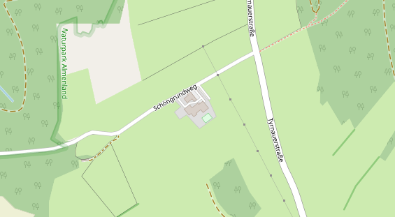 Restaurant auf Karte