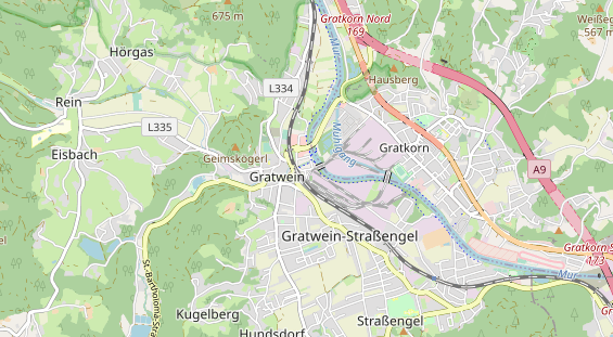 Restaurant auf Karte