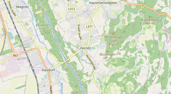 Restaurant auf Karte