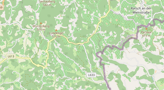 Restaurant auf Karte