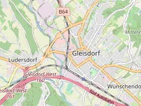 Restaurant auf Karte