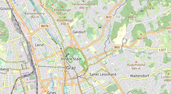 Restaurant auf Karte