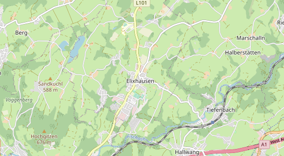 Restaurant auf Karte