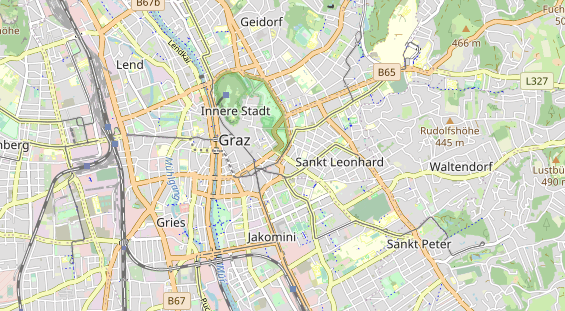 Restaurant auf Karte