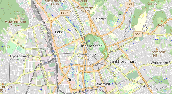 Restaurant auf Karte