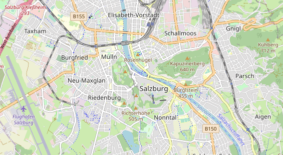 Restaurant auf Karte