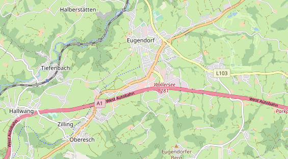 Restaurant auf Karte