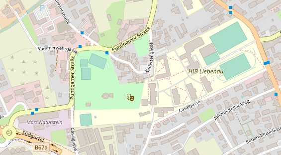 Restaurant auf Karte