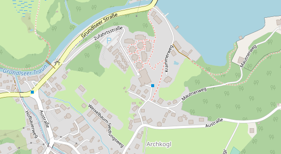 Restaurant auf Karte