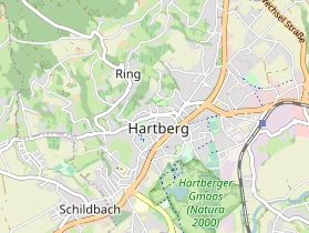 Restaurant auf Karte